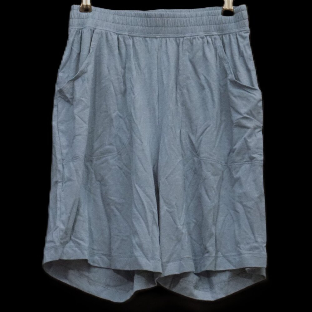 Universal Standard Lounge Shorts Moonlight Blue Lightweight Soft with Pockets Sz